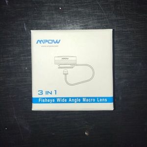 MPOW 3 in 1 Fisheye Wide Angle Macro Lens